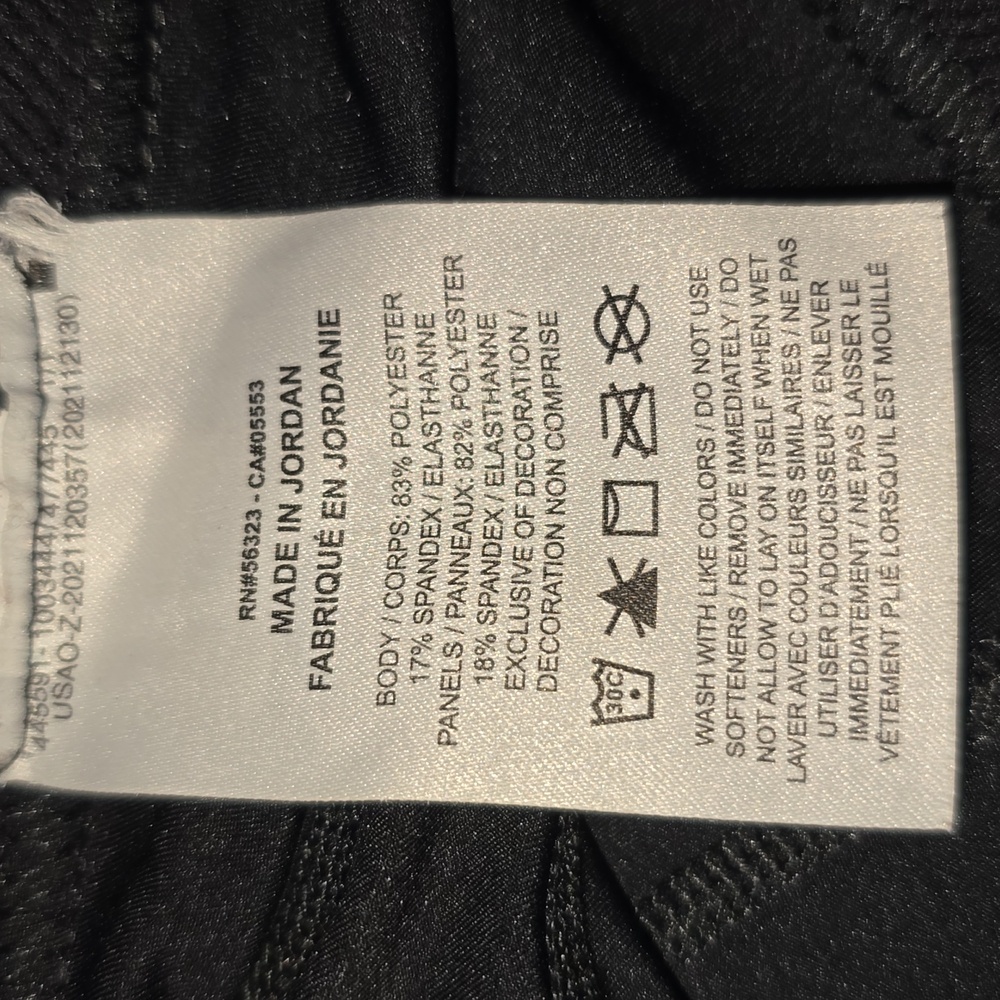 Nike Pro Dri Fit Black Leggings Mesh Back Legs Women's Small - Picture 9 of 12